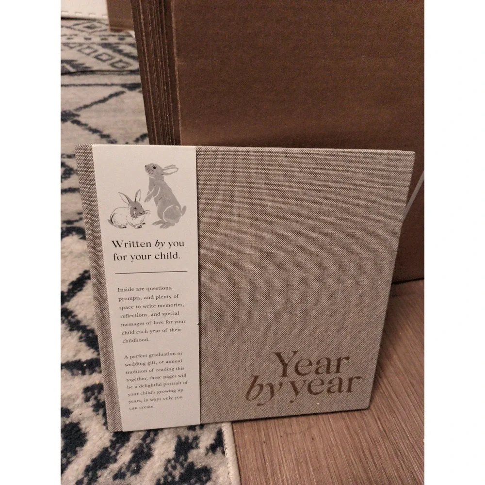 Year by Year: Written by You for Your Child Hardcover by Hathaway, Miriam New